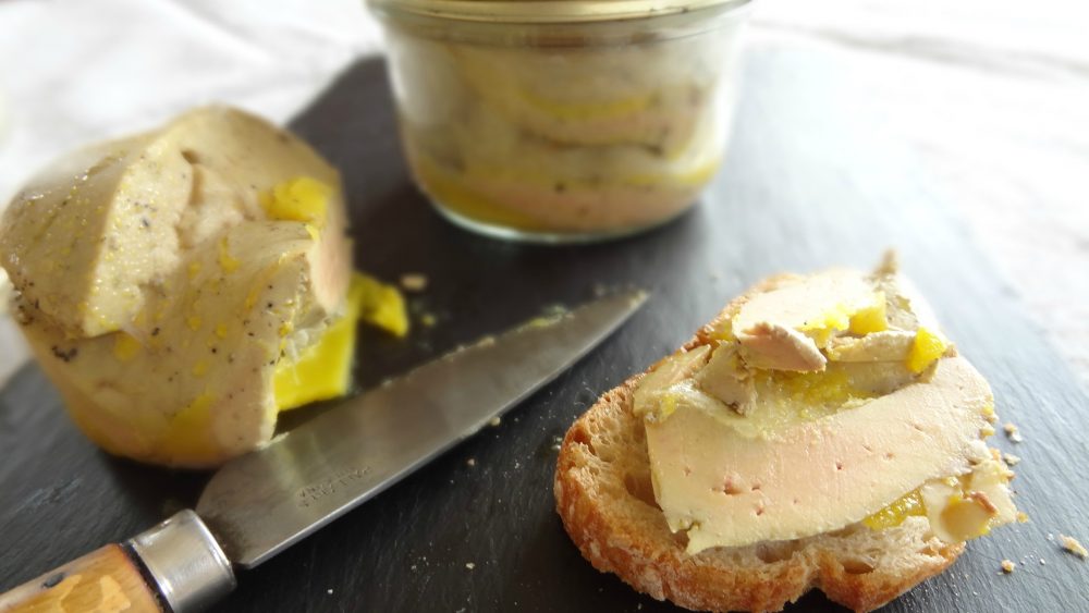 Les Prés d'Eugénie - cours de cuisine - terrine de foie gras