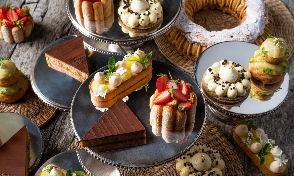 Les Prés d'Eugénie - L'Orangerie - Chariot de Desserts