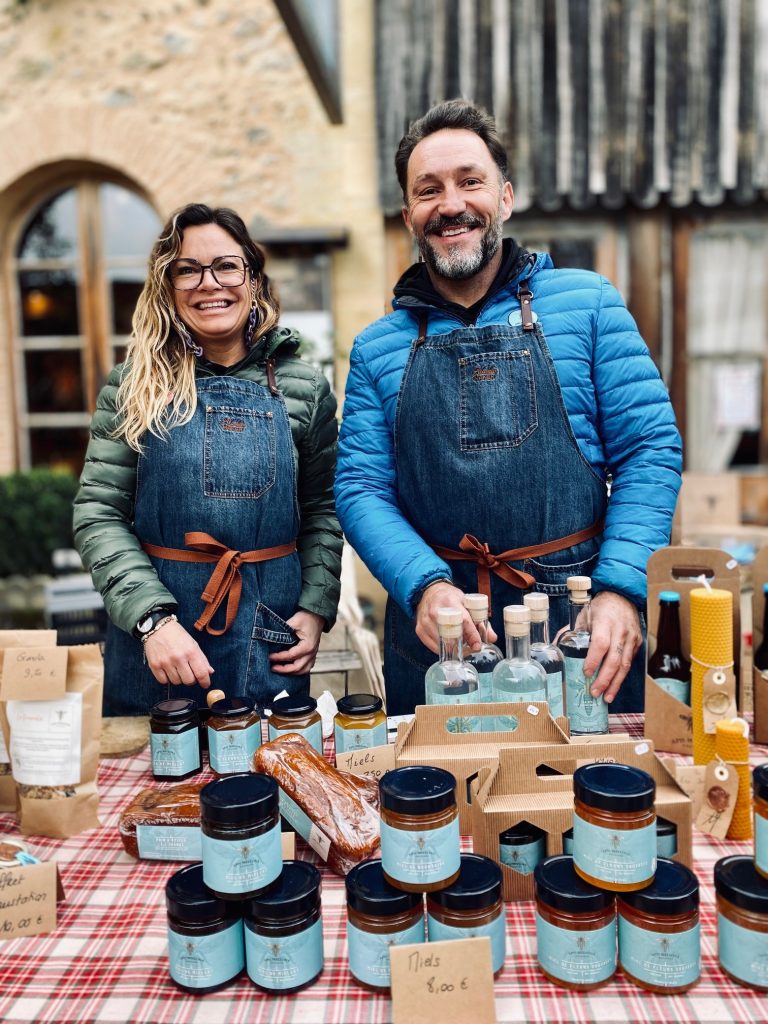 marché de noël à la Ferme aux Grives